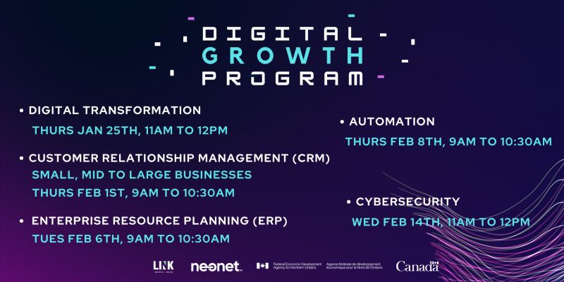 Digital Growth Program Dates